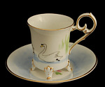 Julian Williams: Swan Lake Footed Demitasse