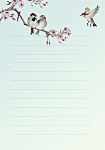 Julian Williams: Sparrows & Cherry Blossom