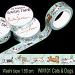 Washi Tapes: Cats and Dogs