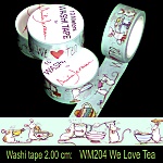 Washi Tapes: We Love Tea